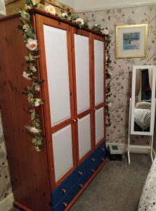 Pine wardrobe