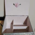 Inside sewing box after