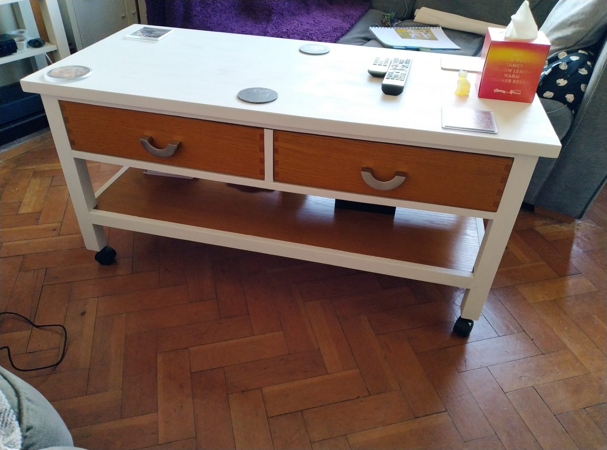 Oblong coffee table