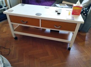 Oblong coffee table