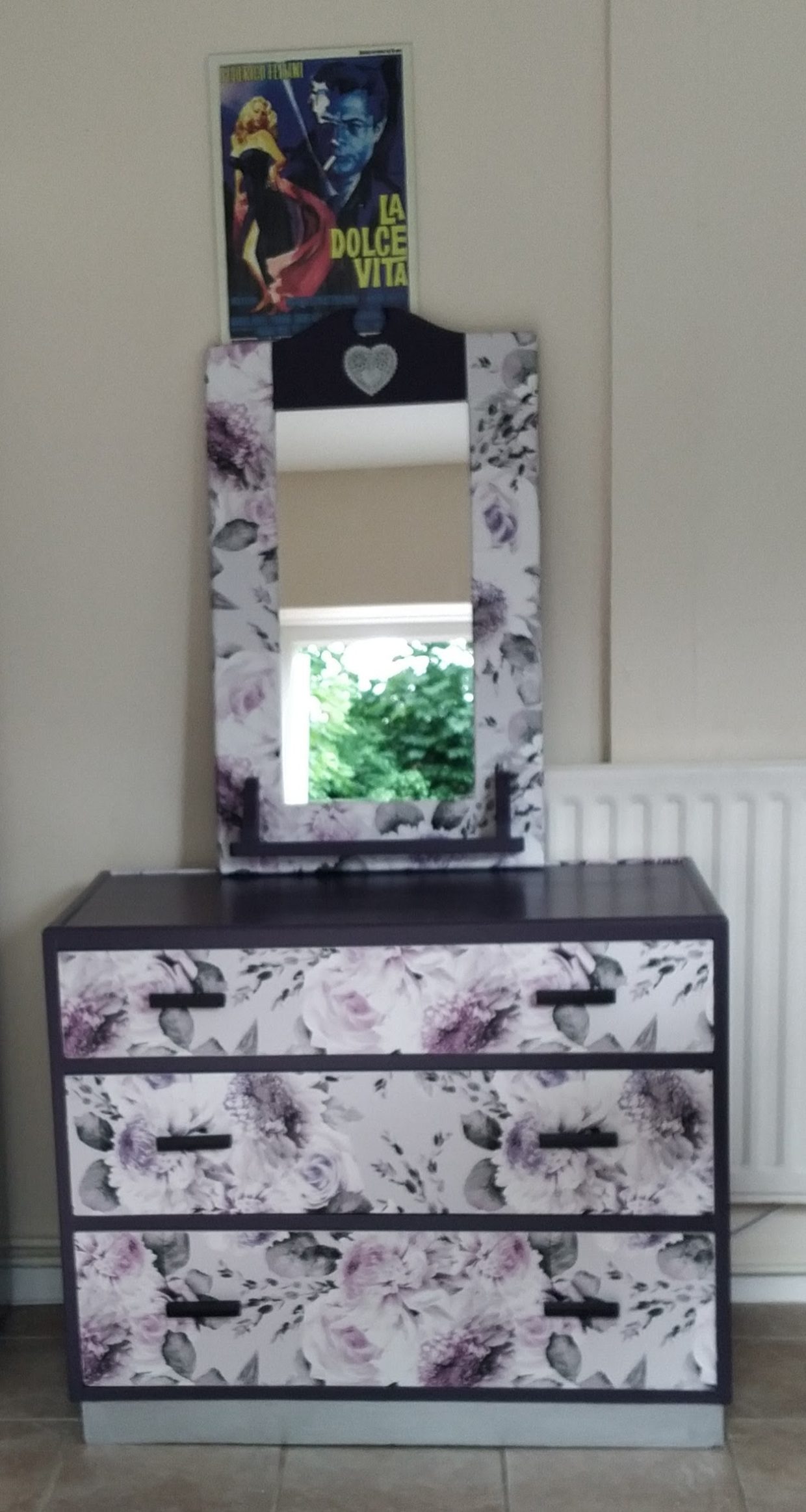 Drawers and Mirror