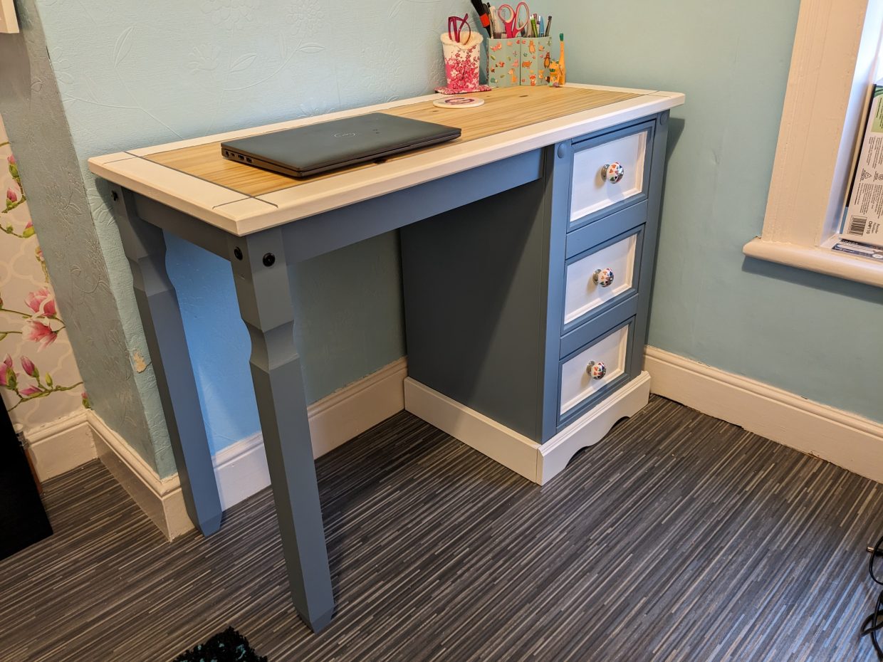 Blue Desk